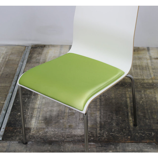 Casala Noa Kantinestoel - Lime Groen / Wit