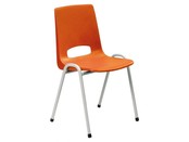 Kuipstoel Grijs Onderstel - Diverse Kleuren