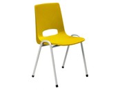 Kuipstoel Grijs Onderstel - Diverse Kleuren