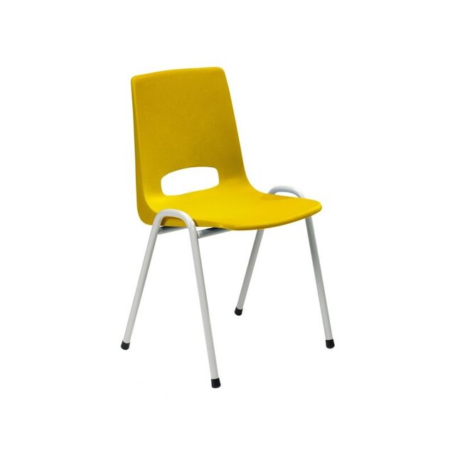 Kuipstoel Grijs Onderstel - Diverse Kleuren