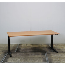 Ahrend Slingerbureau Rechthoekige Poot | 180 x 80 cm Nieuw Blad Naar Keuze