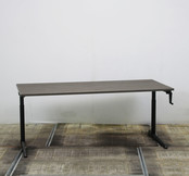 Ahrend 500 Slingerbureau Zwart | 180 x 80 cm