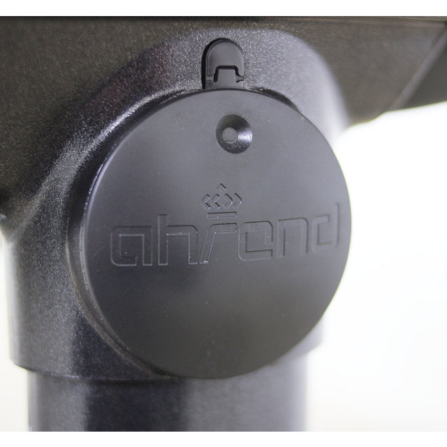 Ahrend 500 Slingerbureau Zwart | 180 x 80 cm