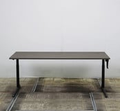 Ahrend 500 Slingerbureau - 180 x 80 cm | Zwart Onderstel