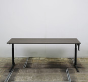 Ahrend 500 Slingerbureau Zwart | 180 x 80 cm