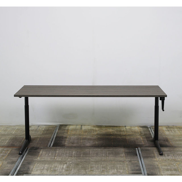 Ahrend 500 Slingerbureau Zwart | 180 x 80 cm