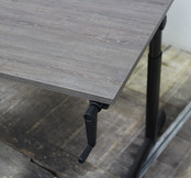 Ahrend 500 Slingerbureau Zwart | 180 x 80 cm