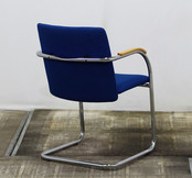 Lande Slede Vergaderstoel - Blauw