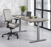 Bureau Dex | T-Poot Slinger Verstelbaar | 140x80 cm