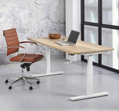 Bureau Dex | T-Poot Slinger Verstelbaar | 140x80 cm