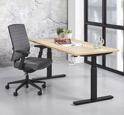 Bureau Dex | T-Poot Slinger Verstelbaar | 160x80 cm Bureau Dex | T-Poot Slinger Verstelbaar | 160x80 cm