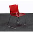 Maxdesign Designstoel Maxdesign X3 - Rode Kunststof Zitting