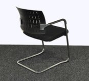 Tweedehands Vergaderstoel - Zwart