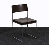 Lapalma Designstoel Cuba - Houten Zitvlak Lapalma Designstoel Cuba - Houten Zitvlak