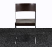 Lapalma Designstoel Cuba - Houten Zitvlak Lapalma Designstoel Cuba - Houten Zitvlak