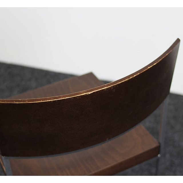 Lapalma Designstoel Cuba - Houten Zitvlak Lapalma Designstoel Cuba - Houten Zitvlak