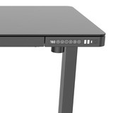 Zit-Sta Bureau 120 x 60 cm | Zwart Onderstel