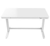 Zit-Sta Bureau 120 x 60 cm | Wit Onderstel
