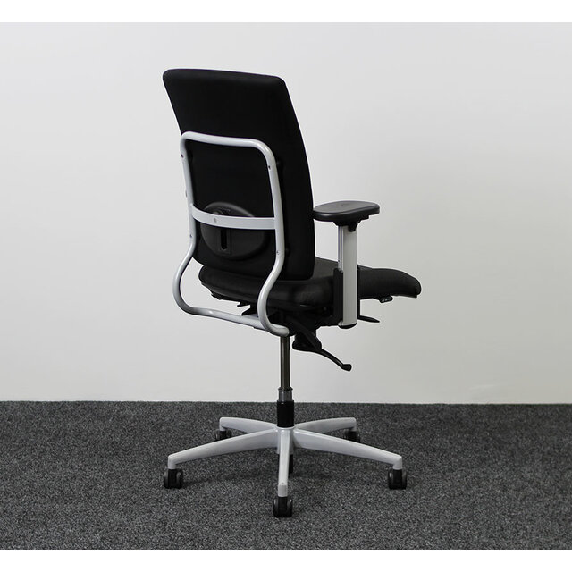 Bureaustoel Dauphin Extender - Antraciet Geblokt