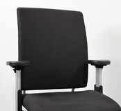 Bureaustoel Dauphin Extender - Antraciet Geblokt