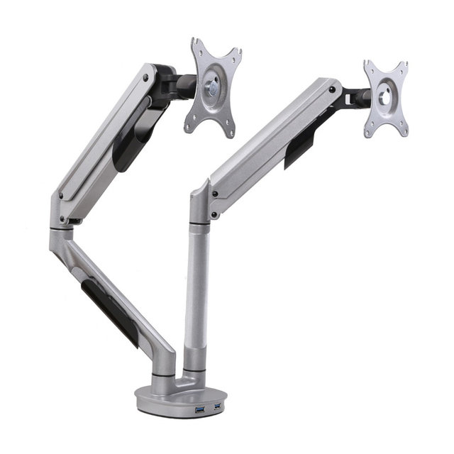 Dubbele Gasgeveerde Monitorarm