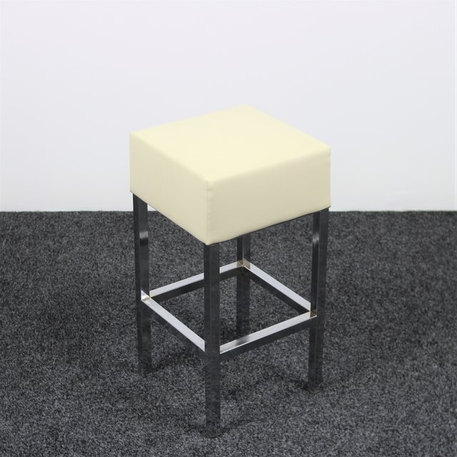 Lage Barkruk | Crème Lage Barkruk | Crème