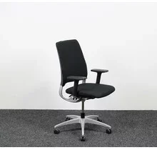 Drabert Salida Bureaustoel - Zwart | Nieuw Gestoffeerd