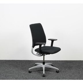 Drabert Salida Bureaustoel - Zwart | Nieuw Gestoffeerd