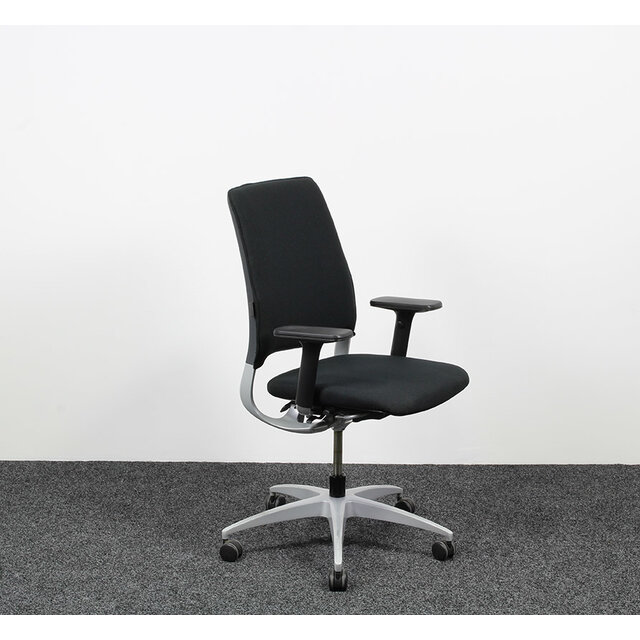 Drabert Salida Bureaustoel Zwart | Nieuw Gestoffeerd