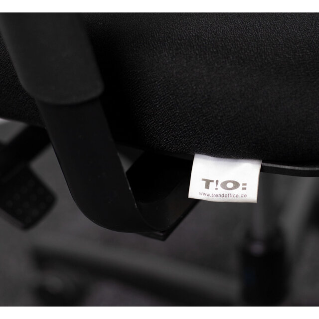 Dauphin TrendOffice Go On Bureaustoel - Zwart