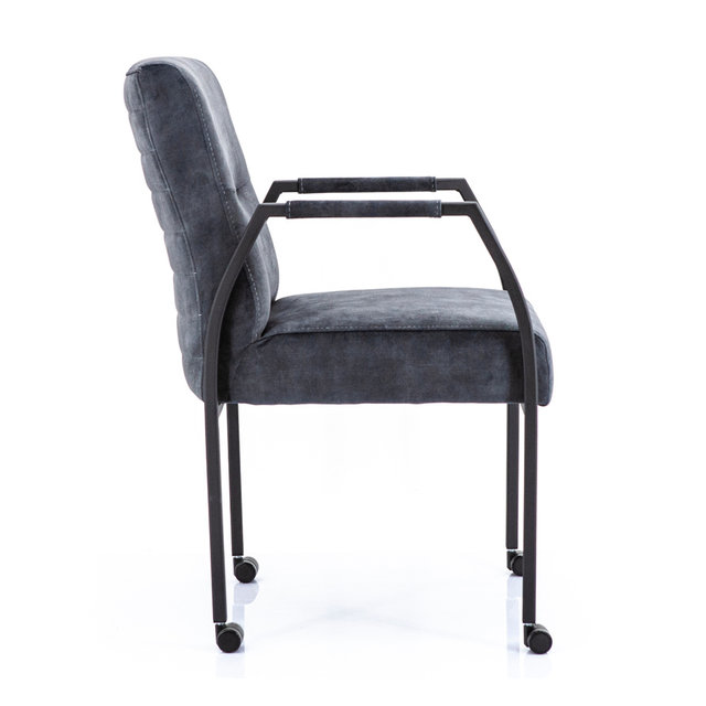 Vergaderstoel Albany - Adore Antraciet