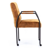 Vergaderstoel Albany - Adore Cognac