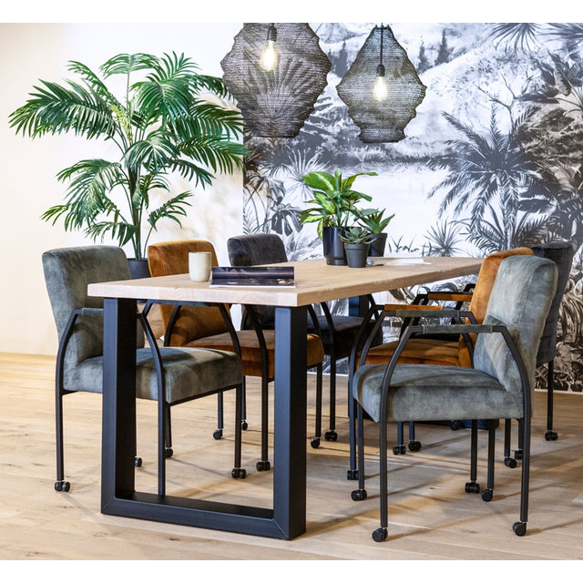 Vergaderstoel Albany - Adore Antraciet