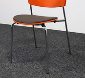 Sedus Kantinestoel Oranje/Bruin