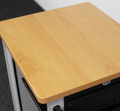 Steelcase Werndl Trolley Grijs/Beuken - 106 x 46 x 51 cm