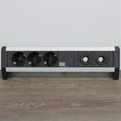 Bachmann Desk 1 Stekkerdoos - 3 Stopcontacten