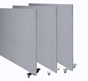 Akoestisch Vrijstaand Paneel - 160 cm breed | Diverse Kleuren