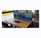 Akoestisch Bureauscherm No-Noise - 120 cm Breed
