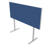 Akoestische Bureaudivider No-Noise - 120 cm Breed Akoestische Bureaudivider No-Noise - 120 cm Breed
