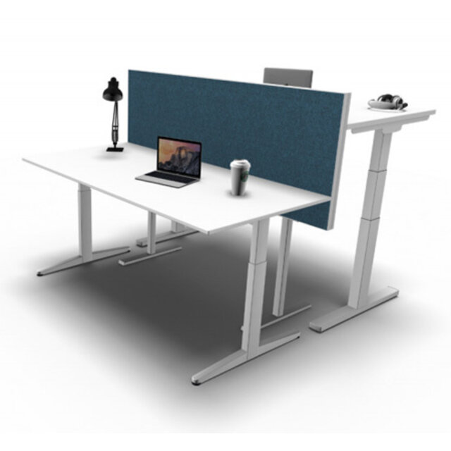 Akoestische Bureaudivider No-Noise - 120 cm Breed Akoestische Bureaudivider No-Noise - 120 cm Breed