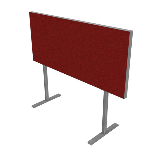 Akoestische Bureaudivider No-Noise - 140 cm Breed