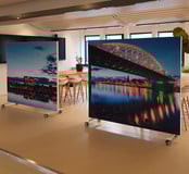 Akoestische Roomdivider No-Noise - 80 cm breed Akoestische Roomdivider No-Noise - 80 cm breed