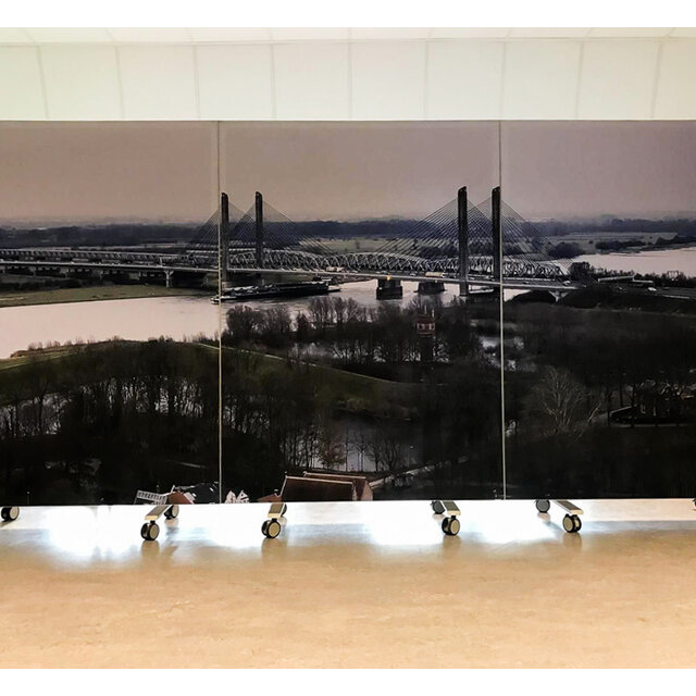 Akoestische Roomdivider No-Noise - 100 cm breed Akoestische Roomdivider No-Noise - 100 cm breed