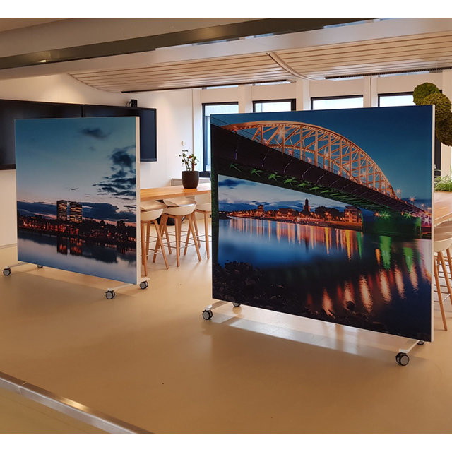 Akoestische Roomdivider No-Noise 160 cm Breed Akoestische Roomdivider No-Noise 160 cm Breed