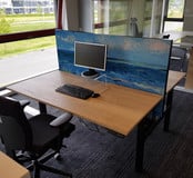 Akoestische Tussenwand No-Noise 180 cm Breed