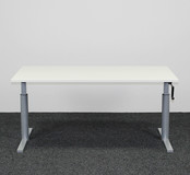 Gispen TM Slingerbureau - 160 x 80 cm | Grijs Onderstel