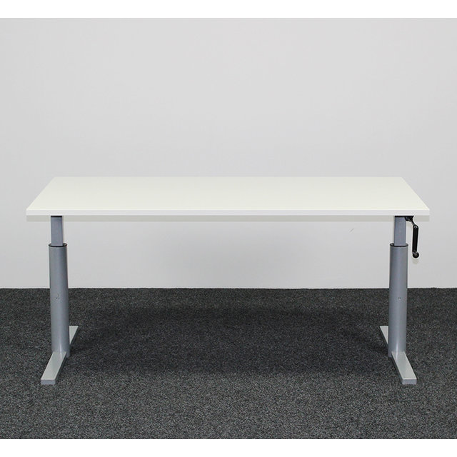 Gispen TM Slingerbureau Grijs 160 x 80 cm