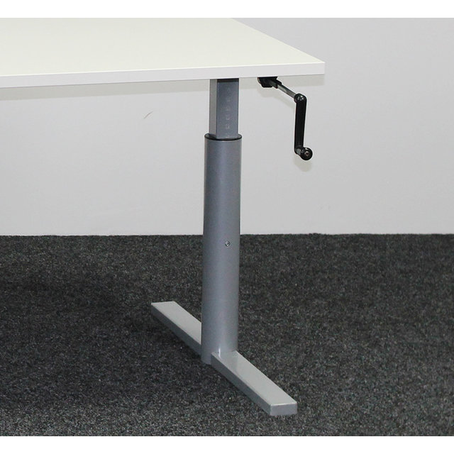 Gispen TM Slingerbureau - 160 x 80 cm | Grijs Onderstel