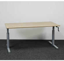 Gispen TM Slingerbureau - 160 x 80 cm | Grijs Onderstel