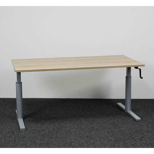 Gispen TM Slingerbureau - 160 x 80 cm | Grijs Onderstel
